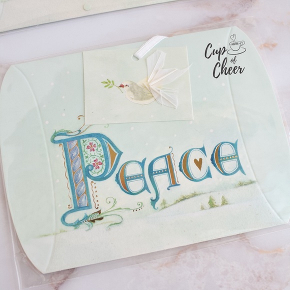 ✨$3 add on! 🎁Gift Certificate Card Holder 🕊Duo - Picture 2 of 3